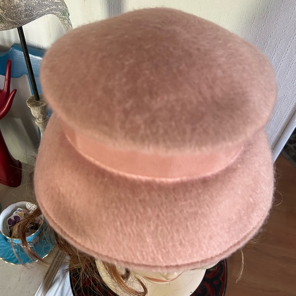 Vintage Dusty Rose Pink Hat - Picture 6 of 9
